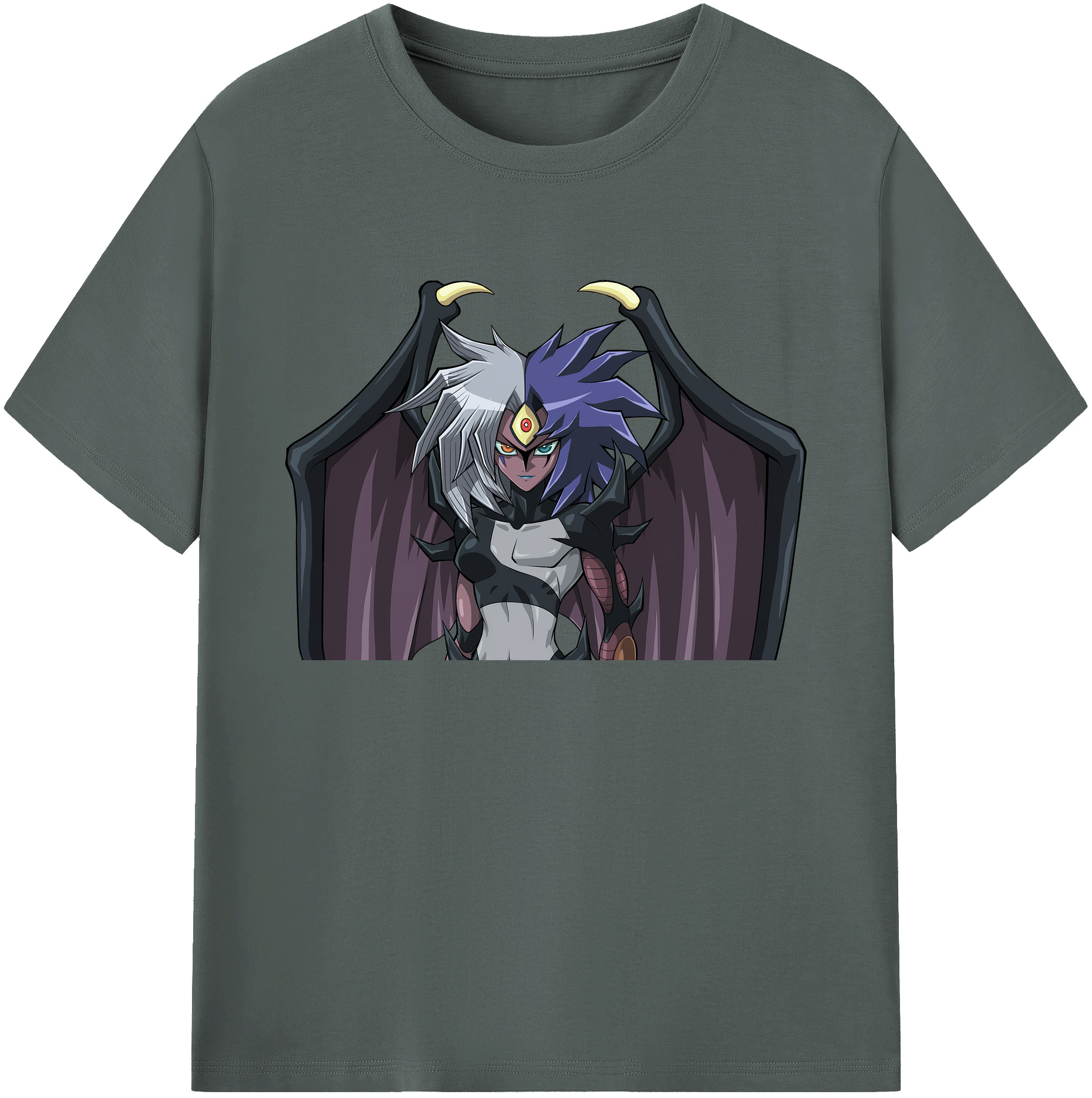 （画像用） 遊☆戯☆王 Yu-Gi-Oh! 綿100％ メンズ半袖Tシャツ｜肌触りやわらか＆通気性